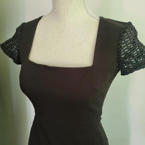 Roland Mouret for Banana Republic Edgy Black Pencil Dress - Picture 5 of 10